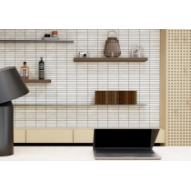 VERNON - 1X6/12X12, WHITE, MATTE